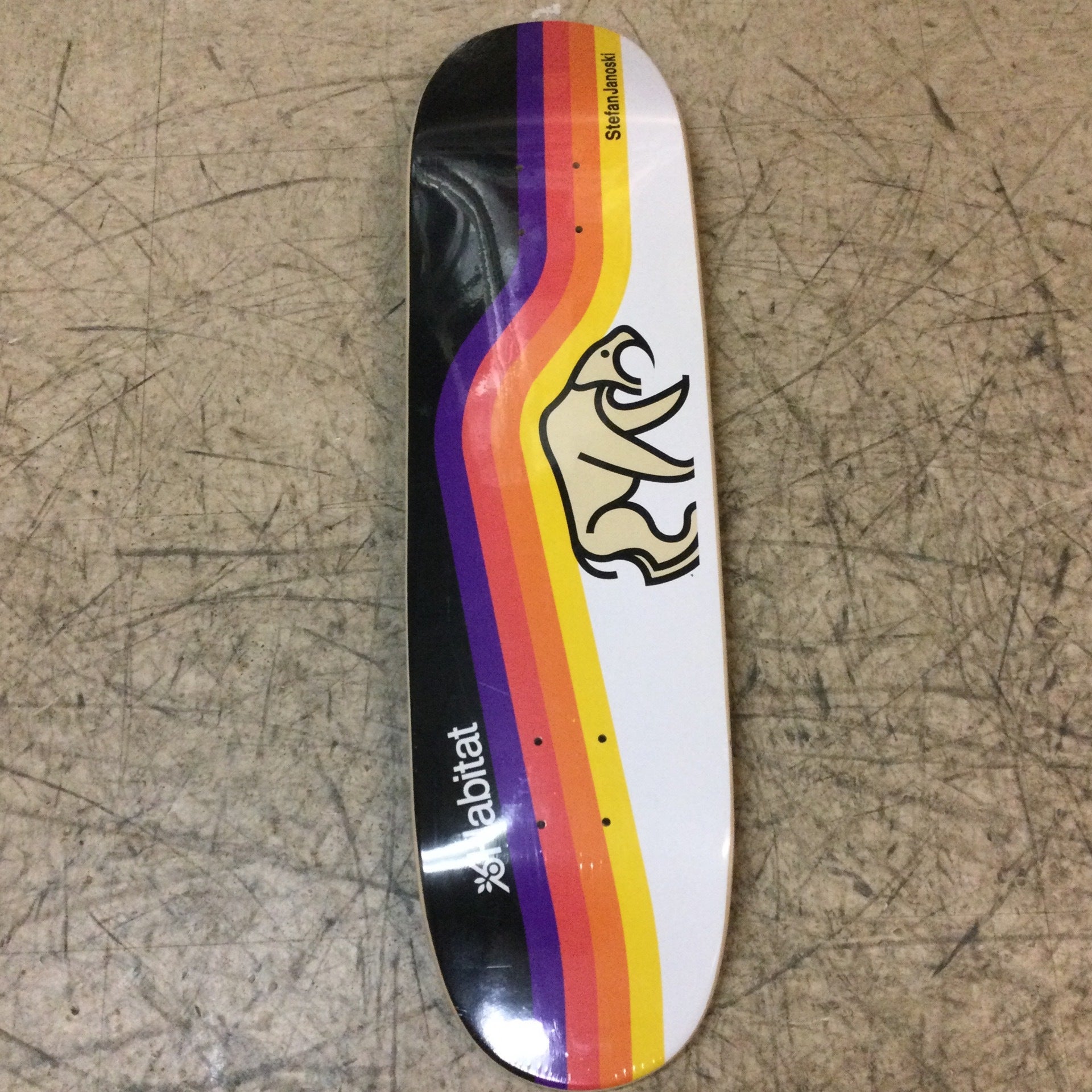 Habitat Janoski Sabor Shaped Deck Cream City Skatepark