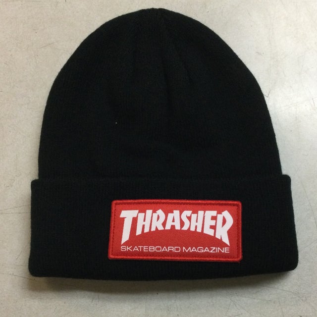 Thrasher beanie black cheap